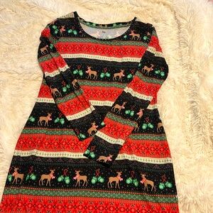 SO dress in size large perfect for Christmas!